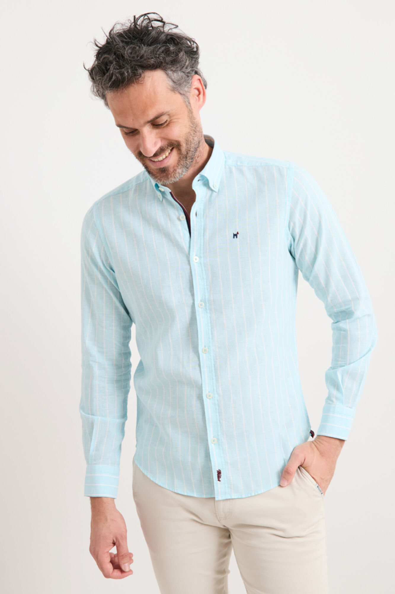 Williot Camisa Raya Fina Lino