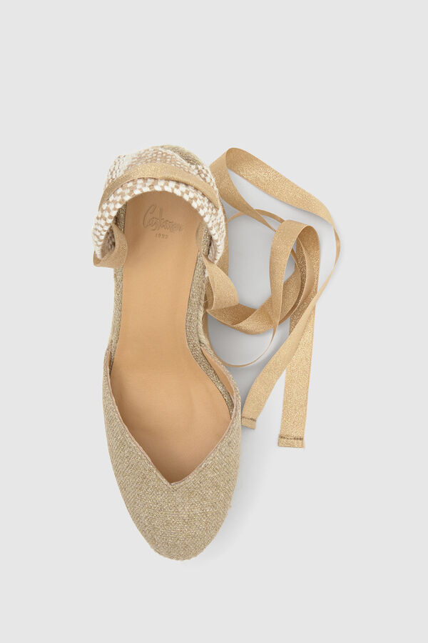 Castañer Chiara alpargatas Dourado