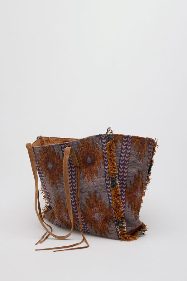 Slowlove Bolso shopper &eacute;tnico Multicolor