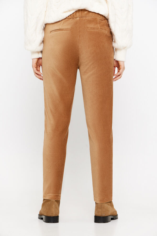 Cortefiel Pantalón de pana Beige