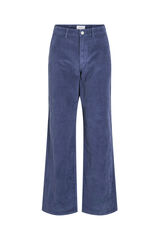 Vila Pantal&oacute;n ancho de micropana Azul marino