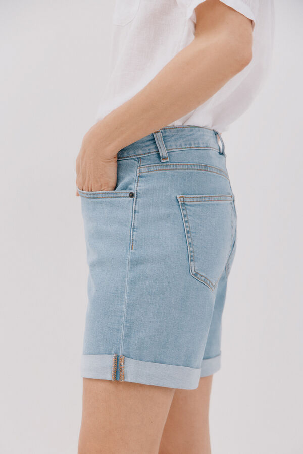 Cortefiel Cal&ccedil;&otilde;es b&aacute;sicos denim Azul