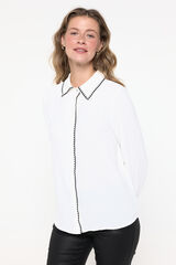 Vero Moda Camisa detalle bordado Blanco