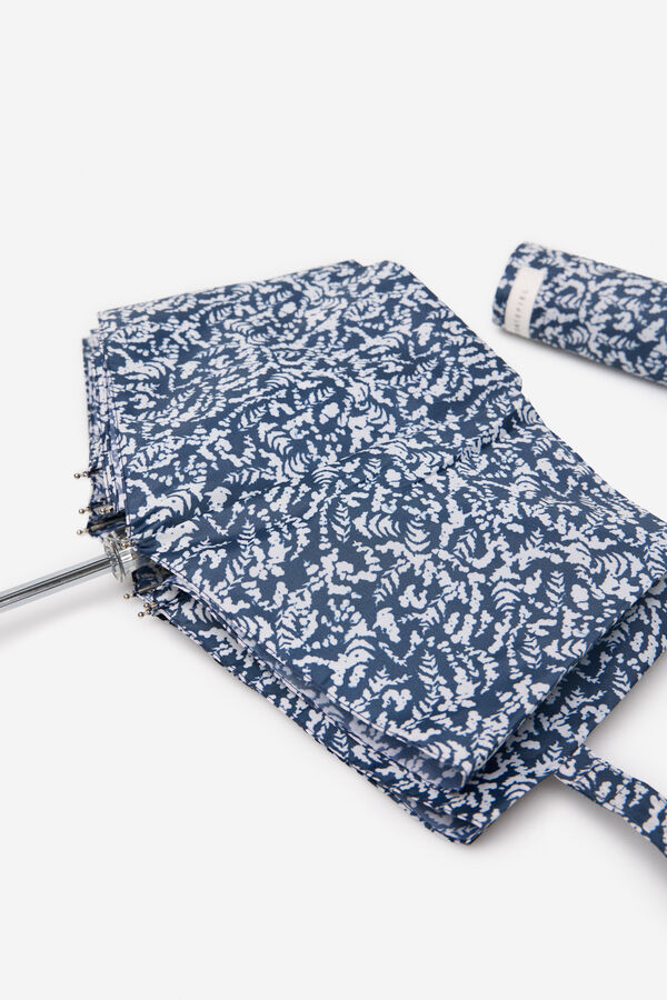 Cortefiel Paraguas estampado Estampado azul