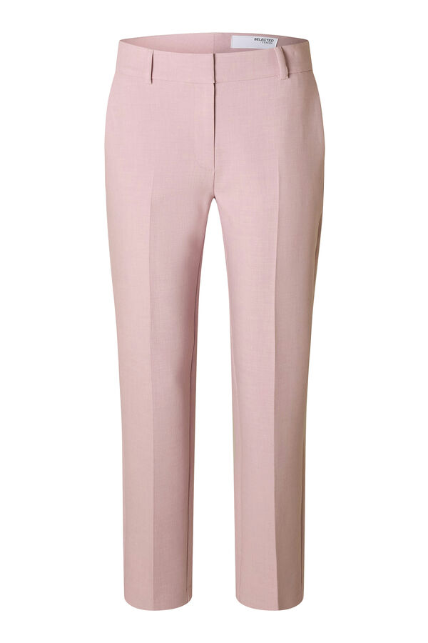 Selected Femme Pantal&oacute;n de traje Regular Fit Coral