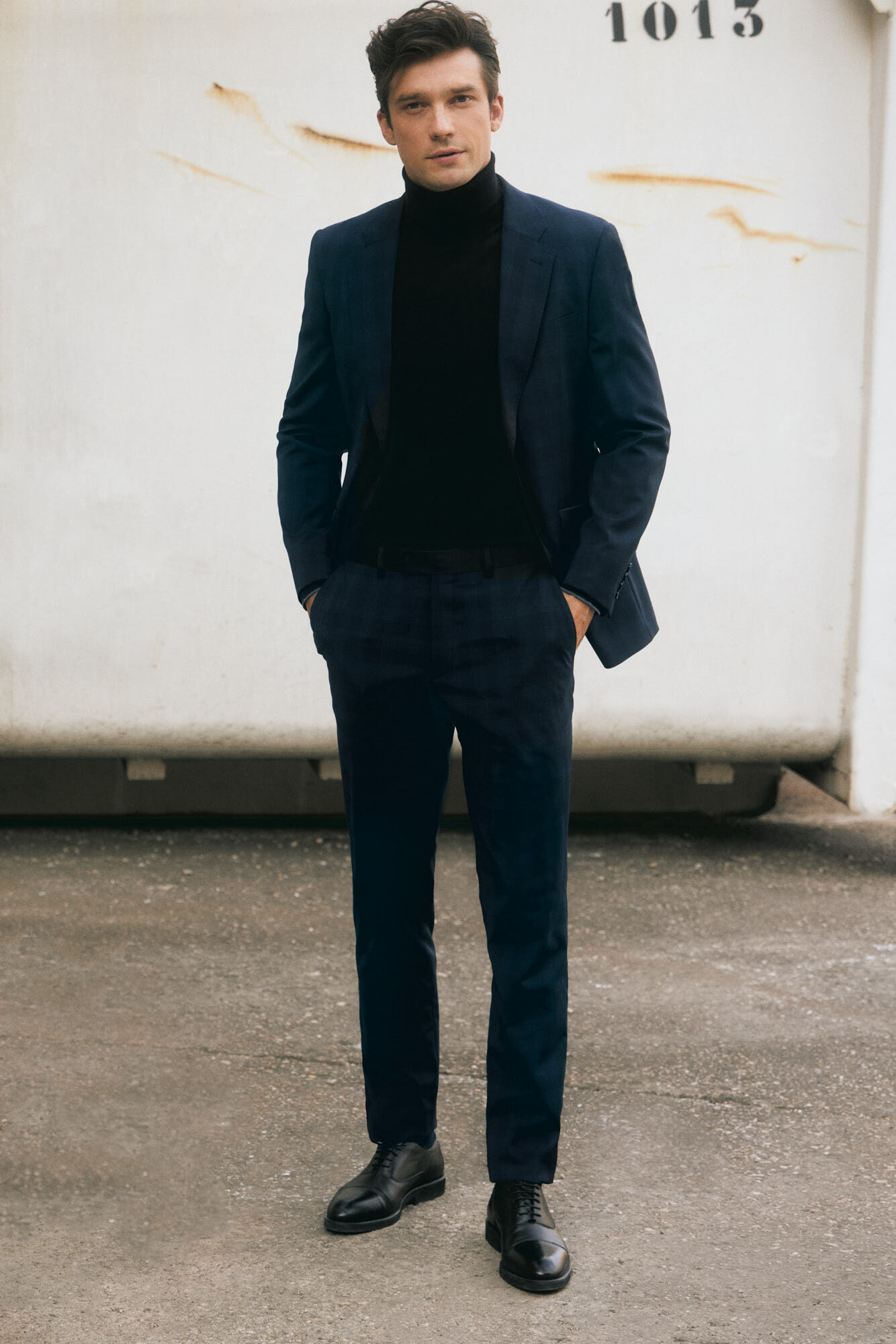 Cortefiel Blazer xadrez slim