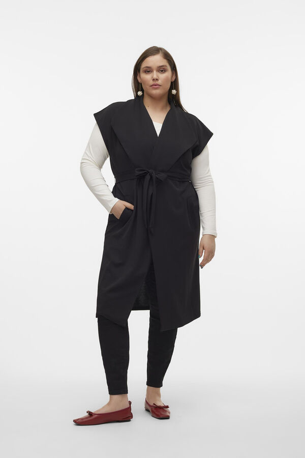 Vero Moda Curve Colete tamanho grande  Preto