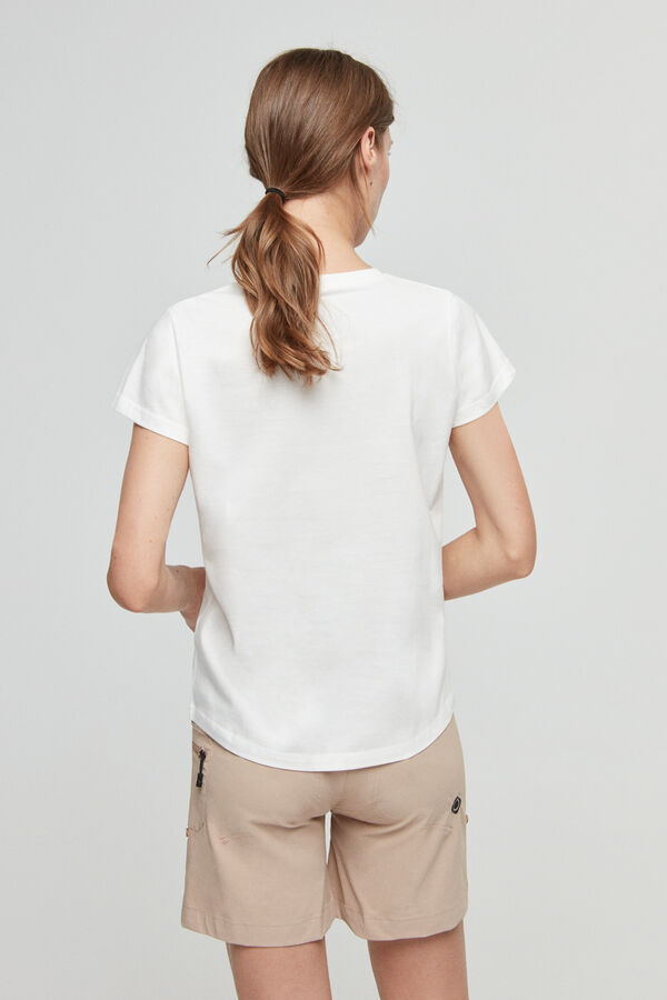 Cortefiel T-shirt clássica manga curta Branco
