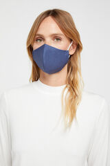 Cortefiel Máscara reutilizável chambray Azul