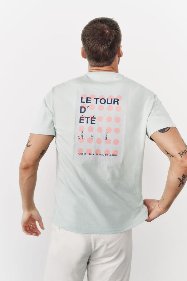 OOTO Camiseta gr&aacute;fica lavada OOTO Verde