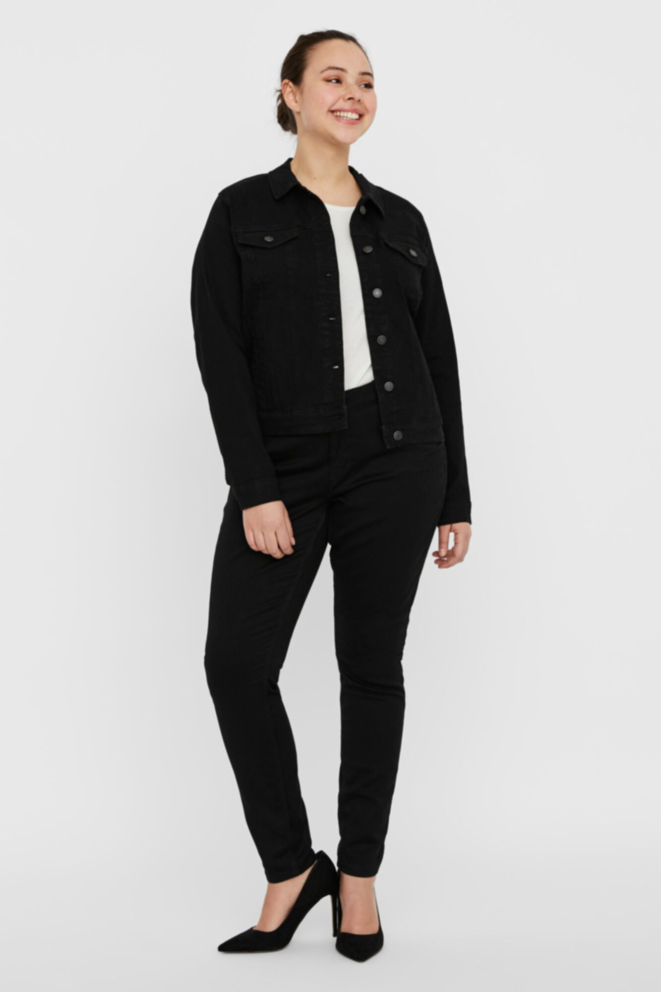 Vero Moda Curve Chaqueta vaquera talla grande