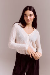 Slowlove Polo textura Marfil