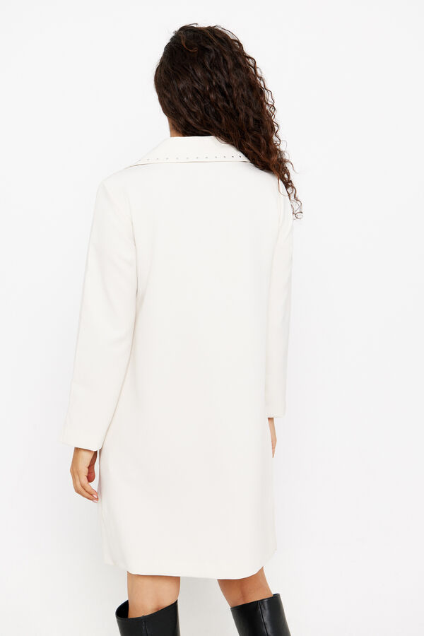 Cortefiel Vestido curto Branco