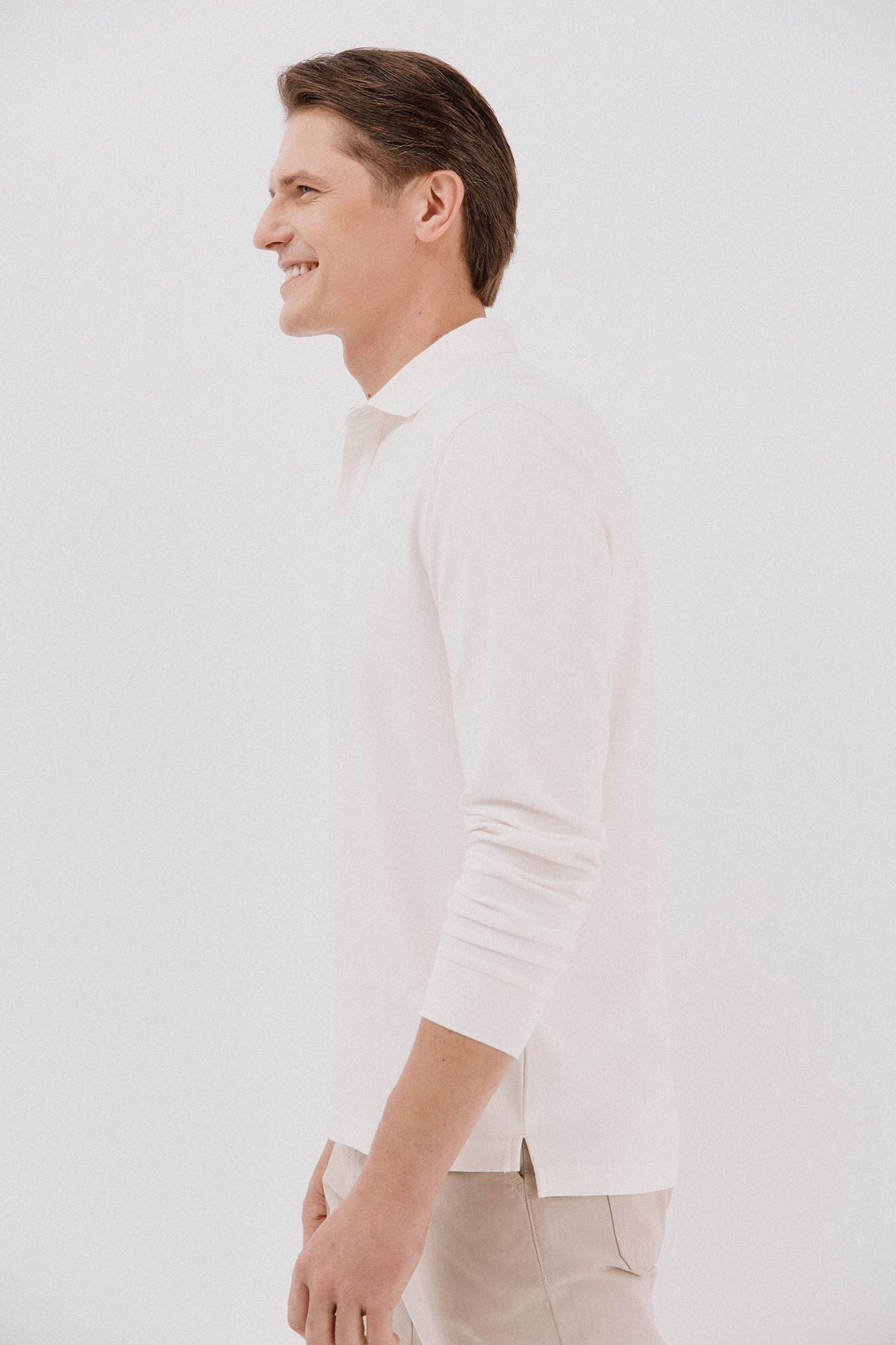 Cortefiel Polo refinado manga larga