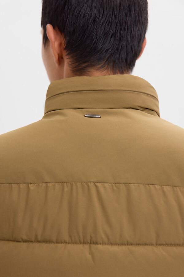 Cortefiel Colete combinado Verde