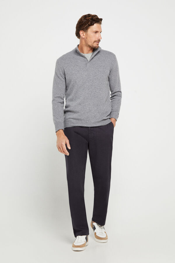 Cortefiel Cal&ccedil;as chino slim fit Azul