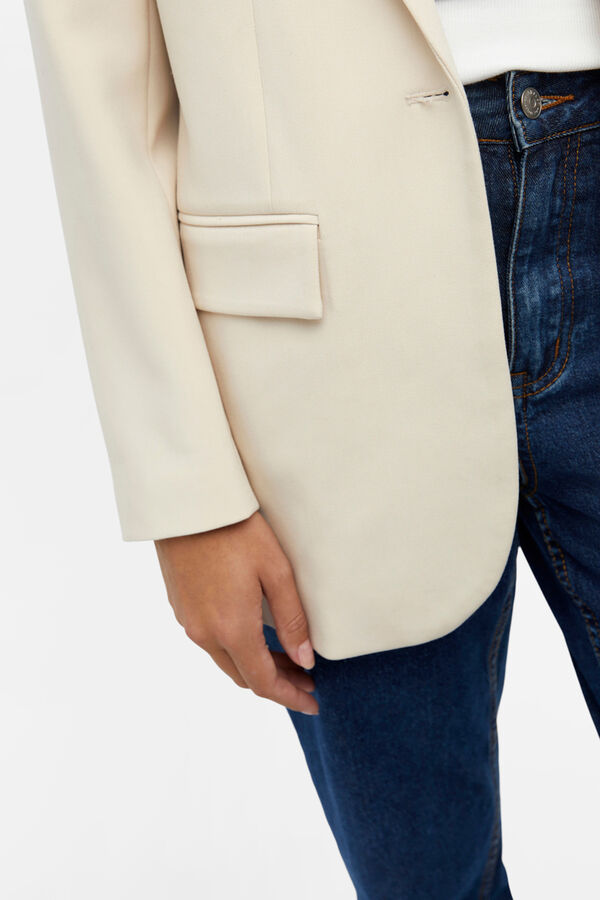 Object Blazer cl&aacute;sica Gris