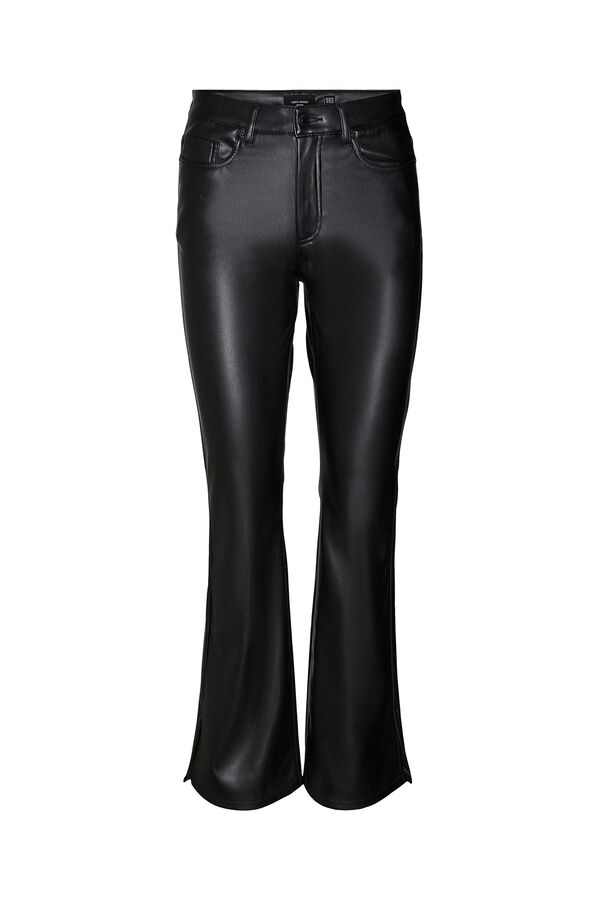 Vero Moda Curve Pantal&oacute;n acampanado curve Negro