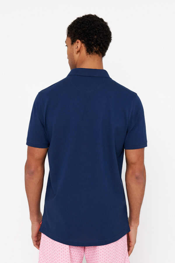 Cortefiel Polo colaboraci&oacute;n WWF Azul marino