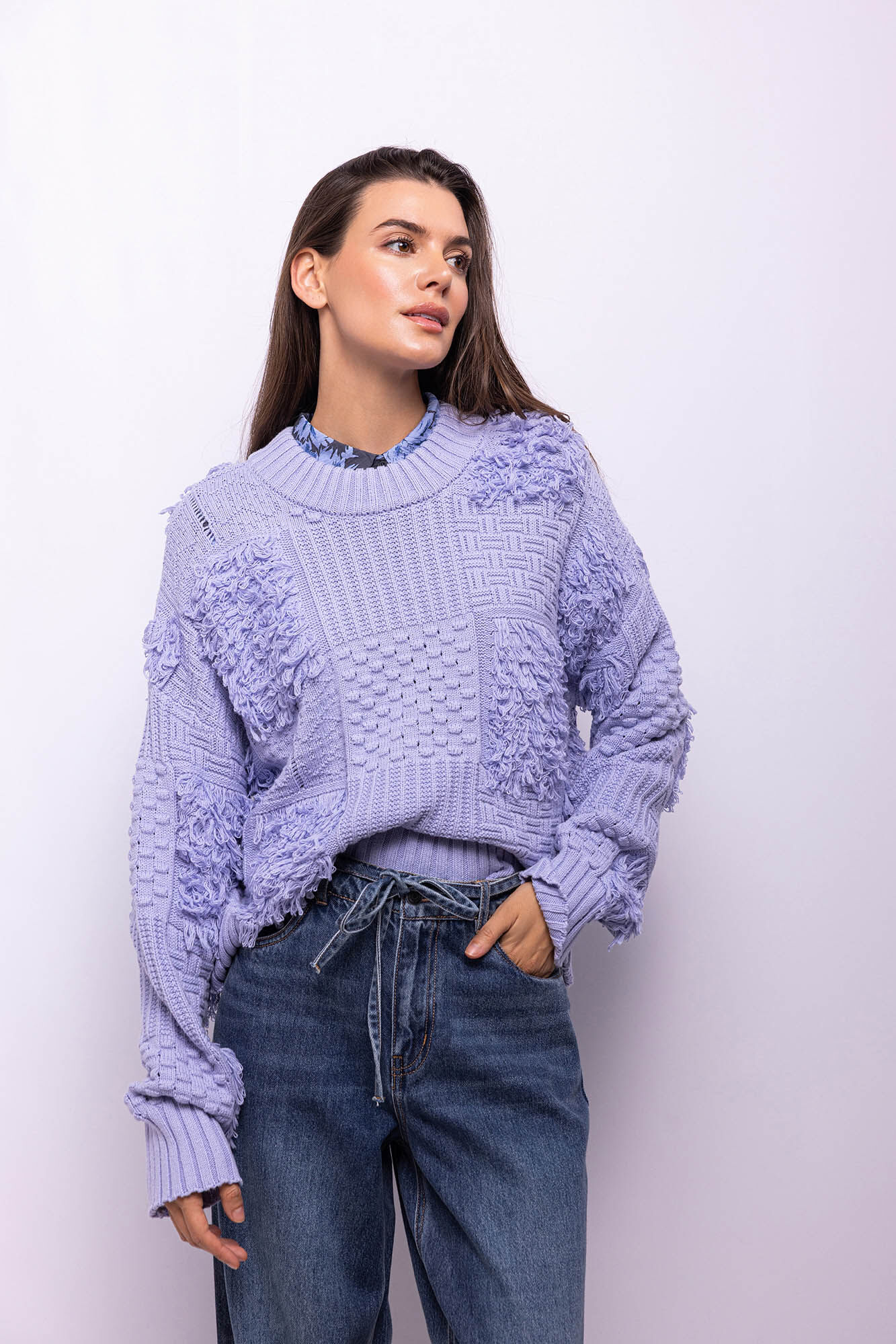 Object Jersey punto patchwork