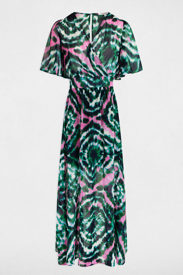 Morgan Vestido largo estampado Estampado verde