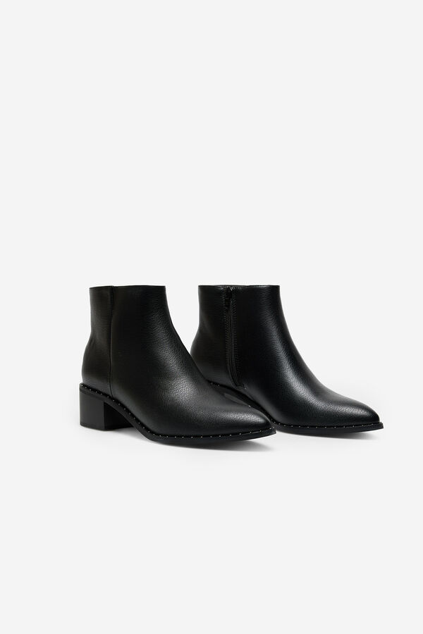 Cortefiel Botim tachas Preto
