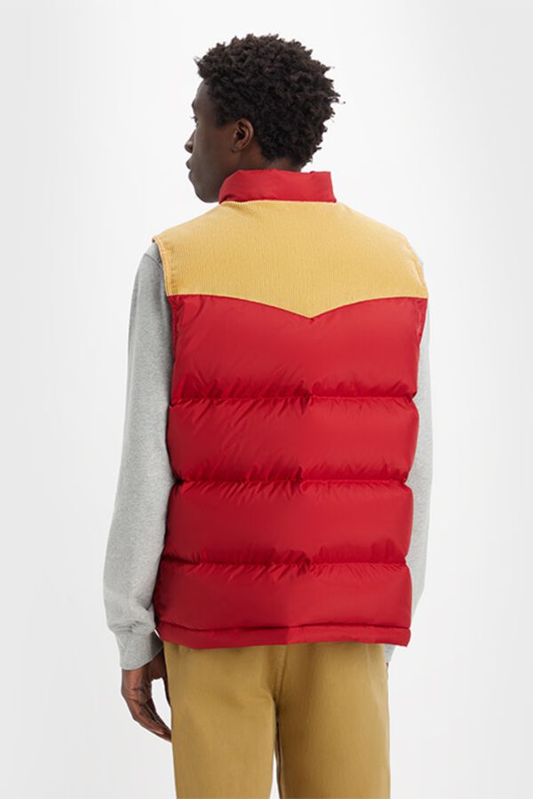 Levi's Chaleco acolchado Rojo