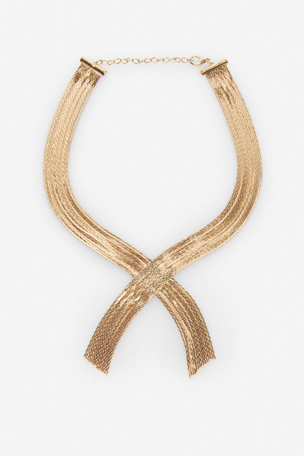 Cortefiel Gargantilla multiples cadenas Dorado