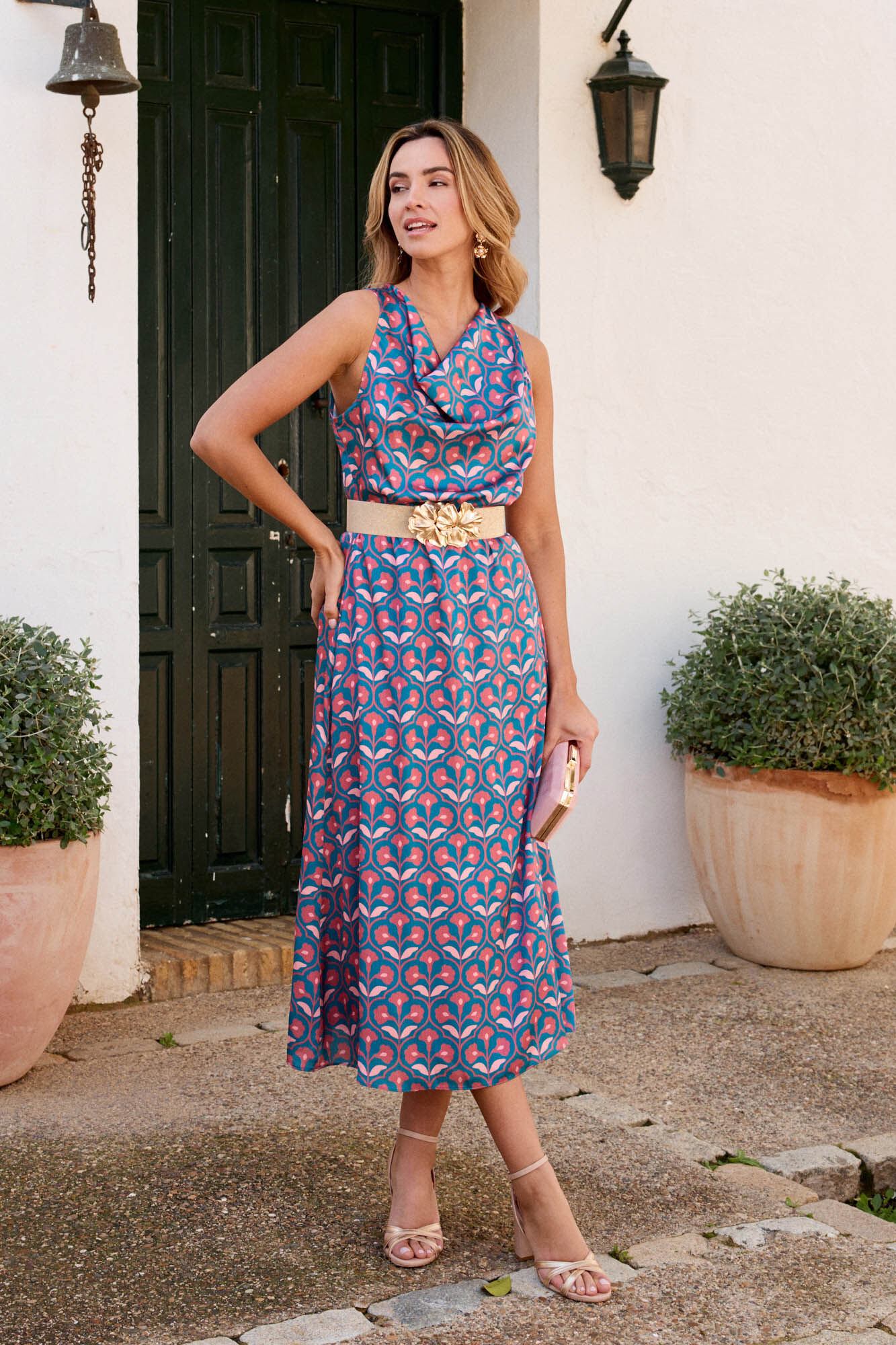 Pol&iacute;n Et Moi Vestido estampado Arianna