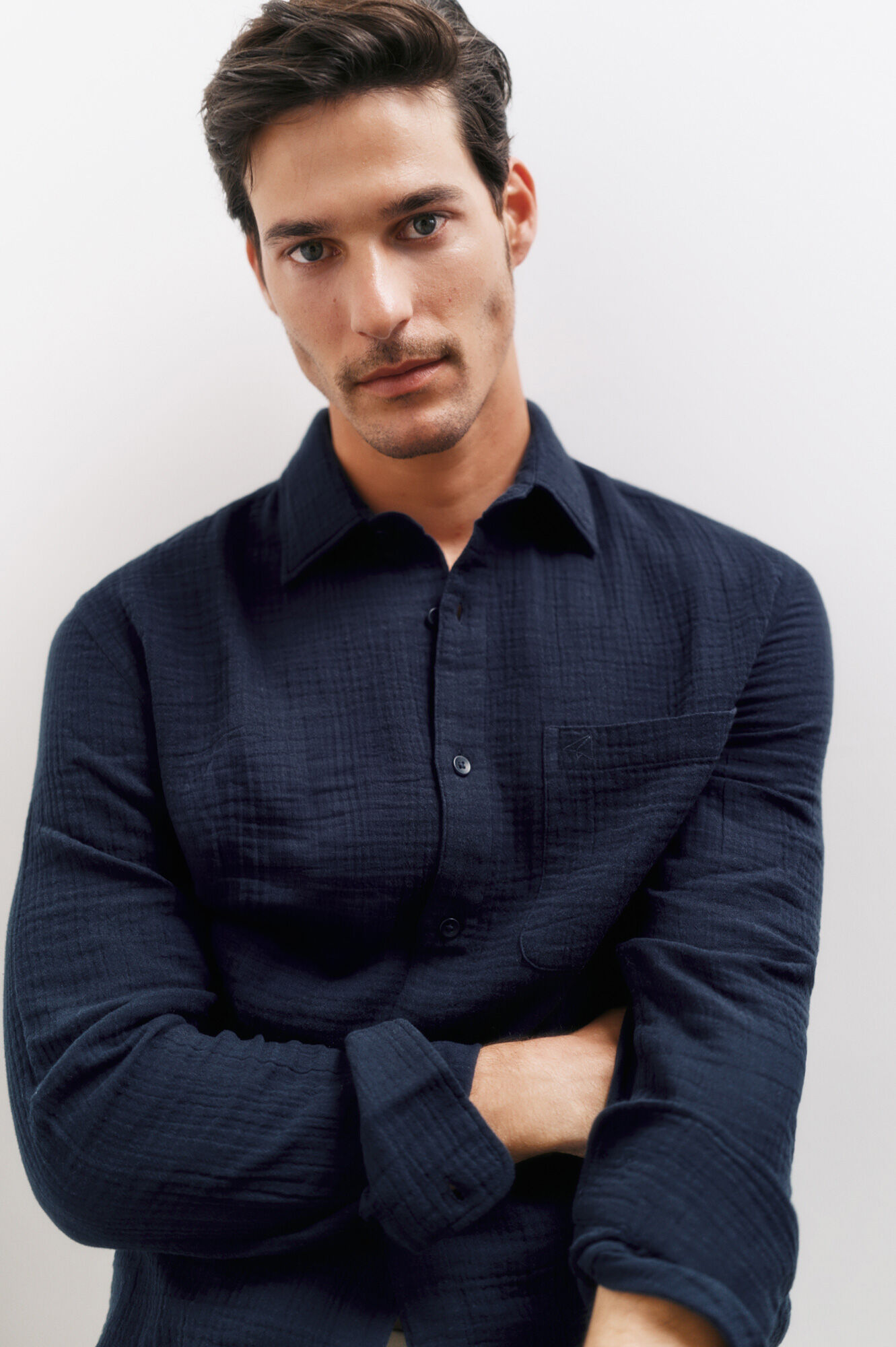 OOTO Camisa de bambu lisa