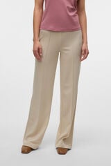 Vero Moda Cal&ccedil;a social el&aacute;stica Tostado