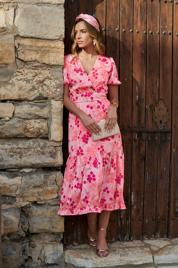 Pol&iacute;n Et Moi Vestido de flores Alexandre Rosa