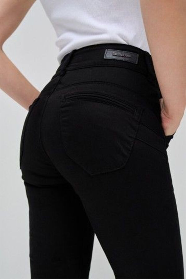 Salsa Jeans Jeans Secret push in chino reto Preto
