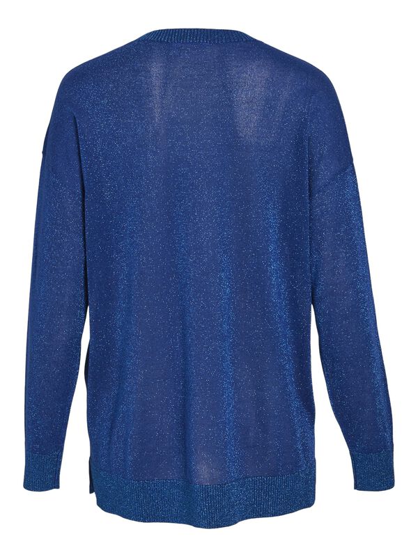 Vila Jersey l&uacute;rex largo Azul marino