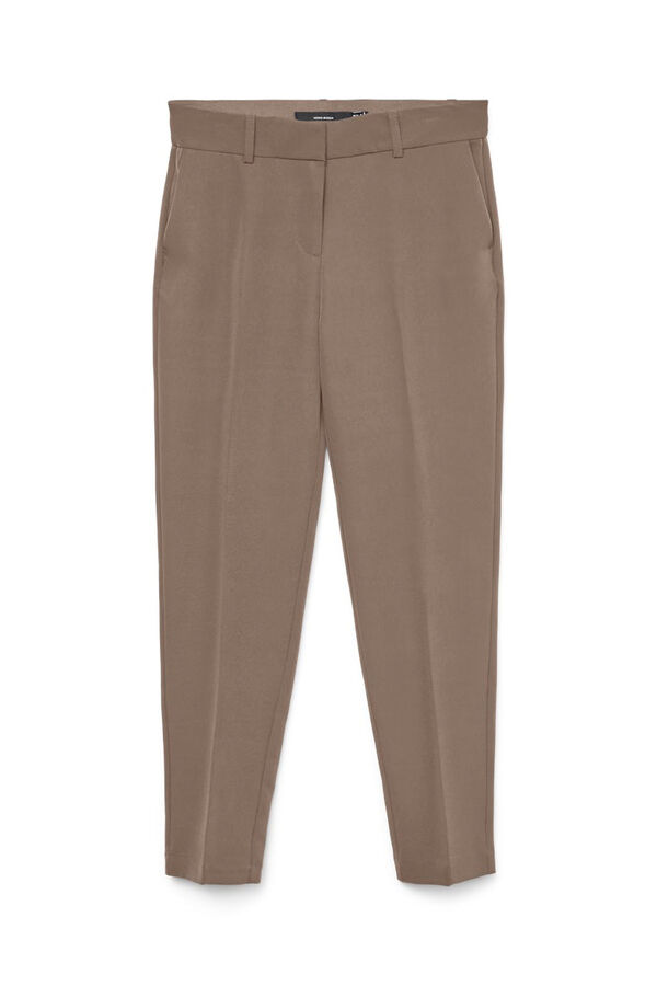 Vero Moda Pantal&oacute;n largo de vestir Marr&oacute;n