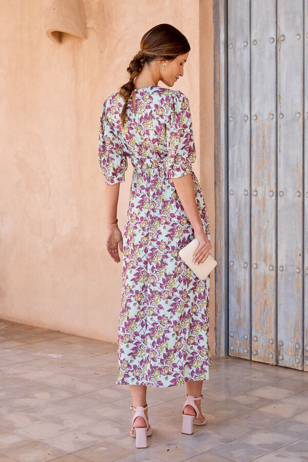 Polín Et Moi Vestido floral Joline Azul