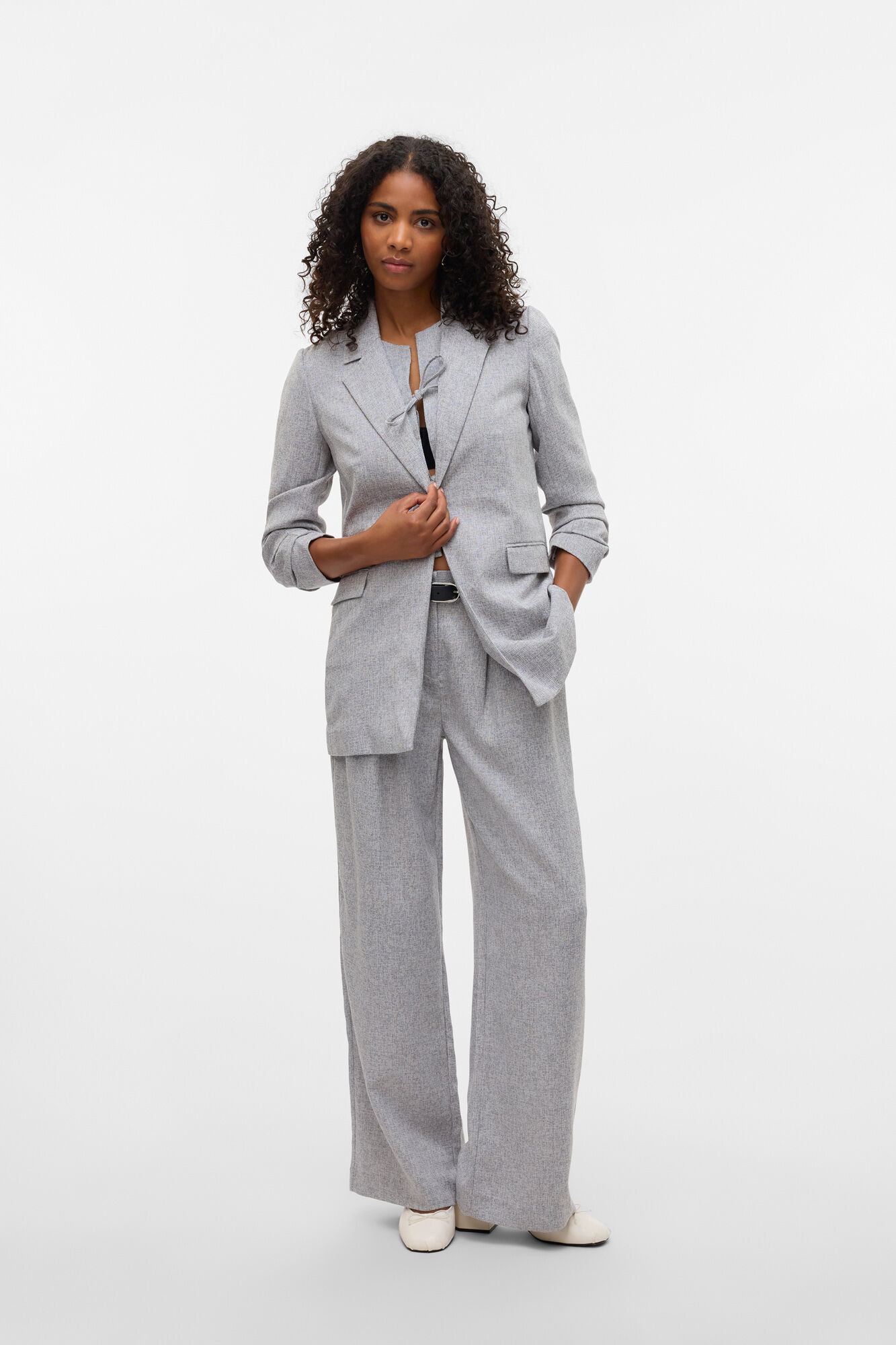 Vero Moda Americana abierta con solapa