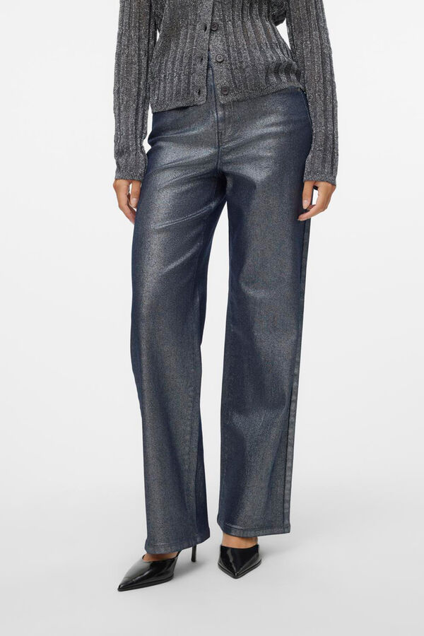 Vero Moda Jeans brilhantes Azul