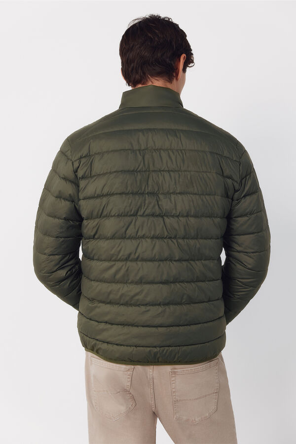 Cortefiel Blus&atilde;o acolchoado ultralight Verde