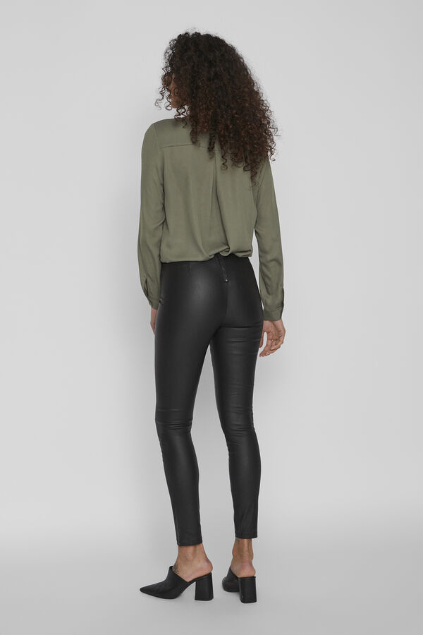 Vila Jegging encerado Vila Negro