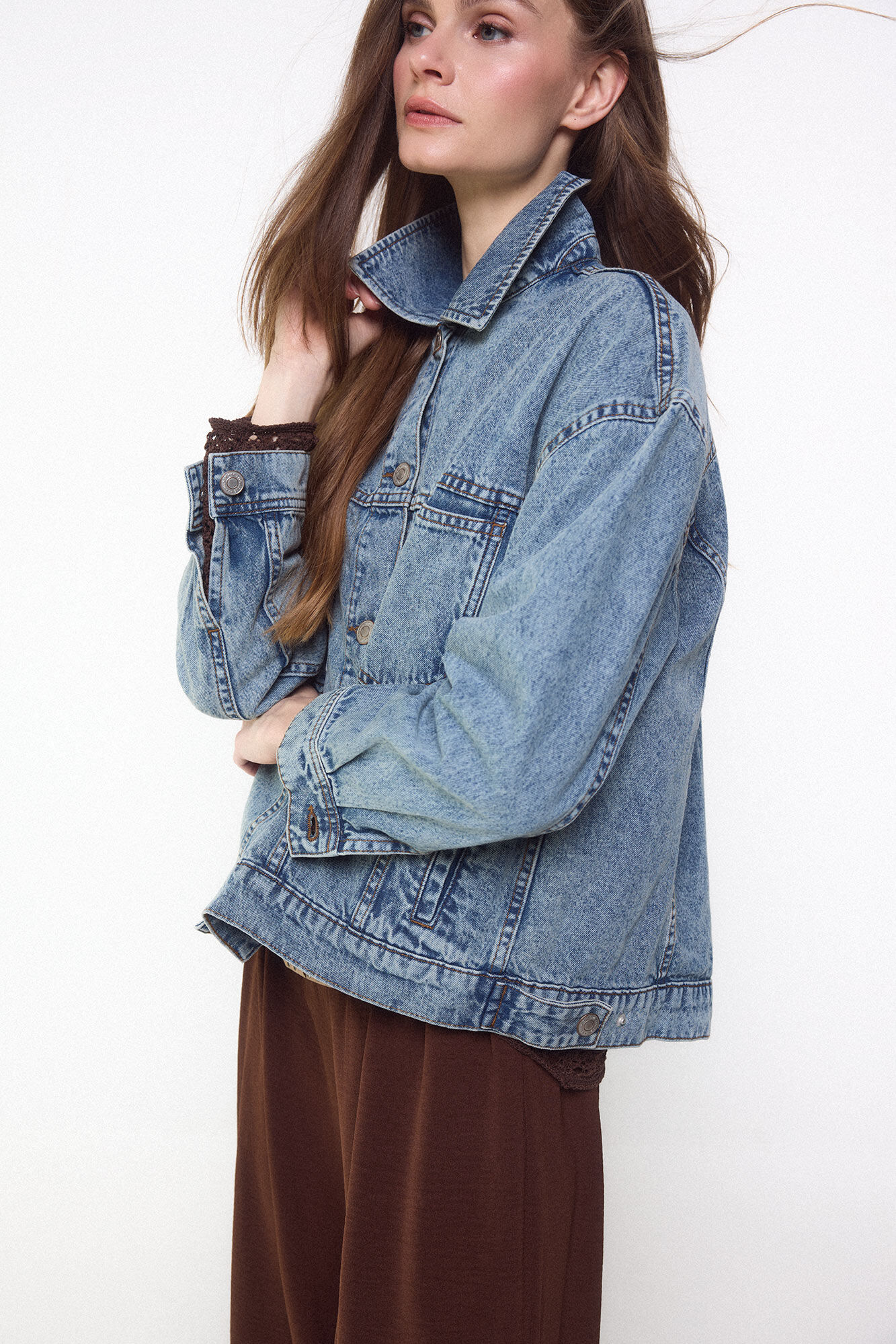 Slowlove Cazadora denim trucker