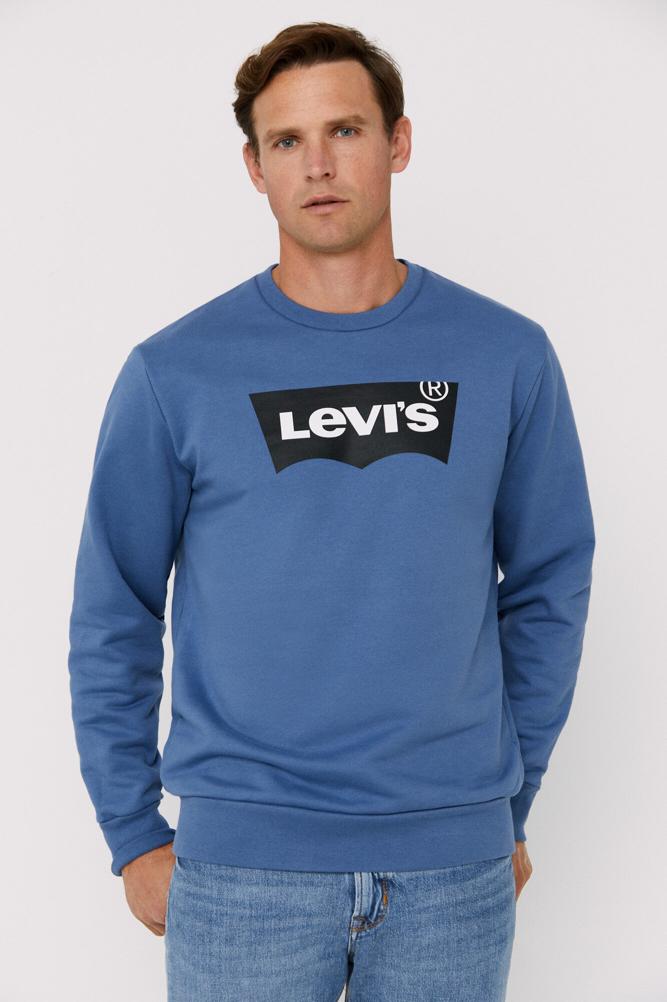 Sudadera cheap gris levis