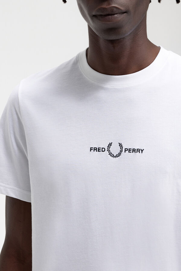 Fred Perry Camiseta fred perry manga corta Blanco