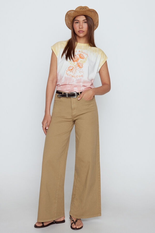 Slowlove Camiseta estampada Multicolor