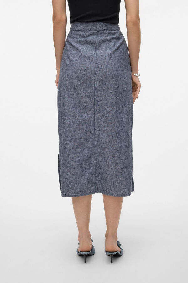 Vero Moda Saia 7/8  Azul