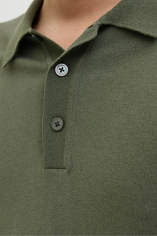 Jack & Jones Polo regular fit Verde oscuro