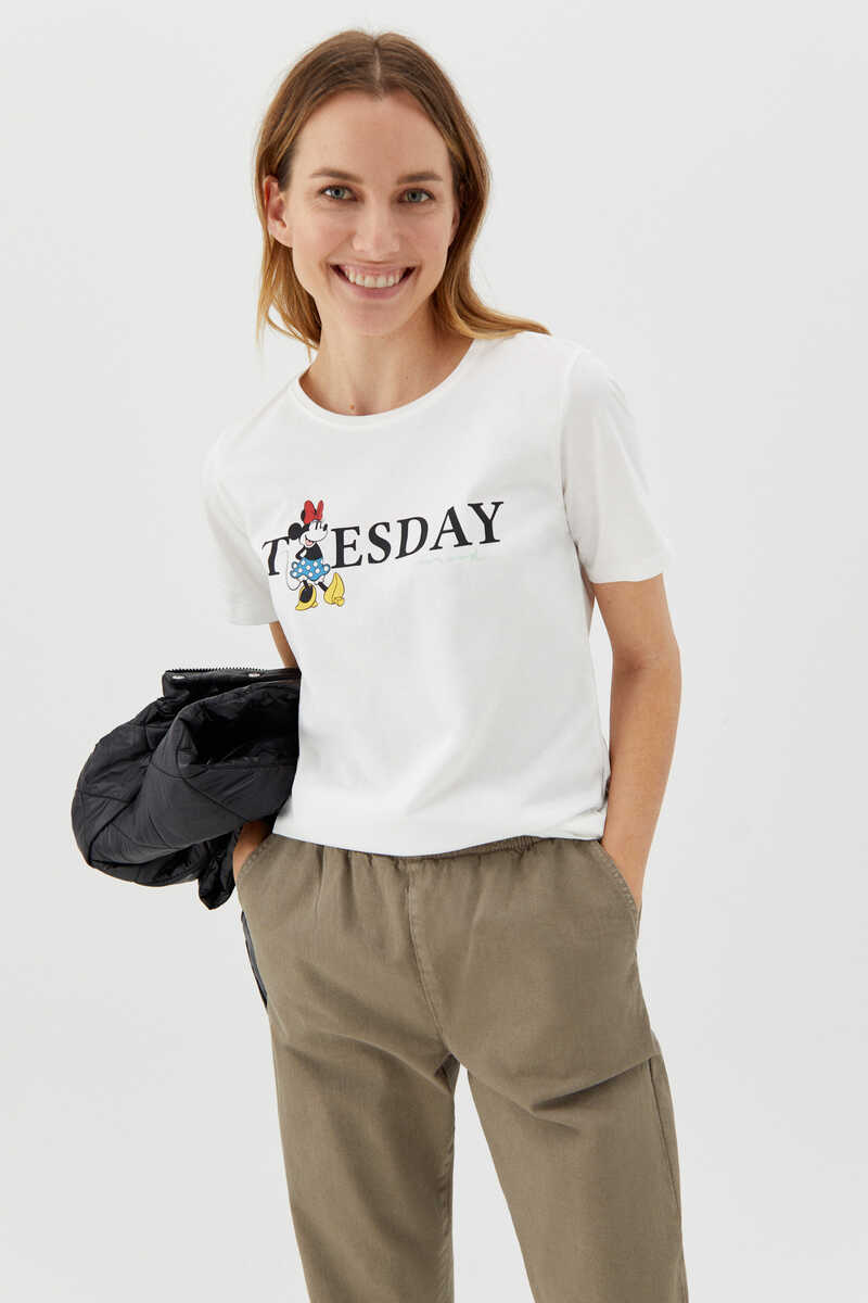Cortefiel T-shirt da Disney Impressão