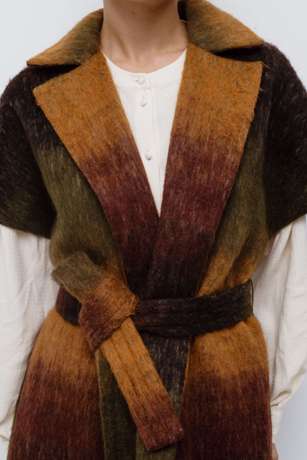 Vila Chaleco multicolor Negro