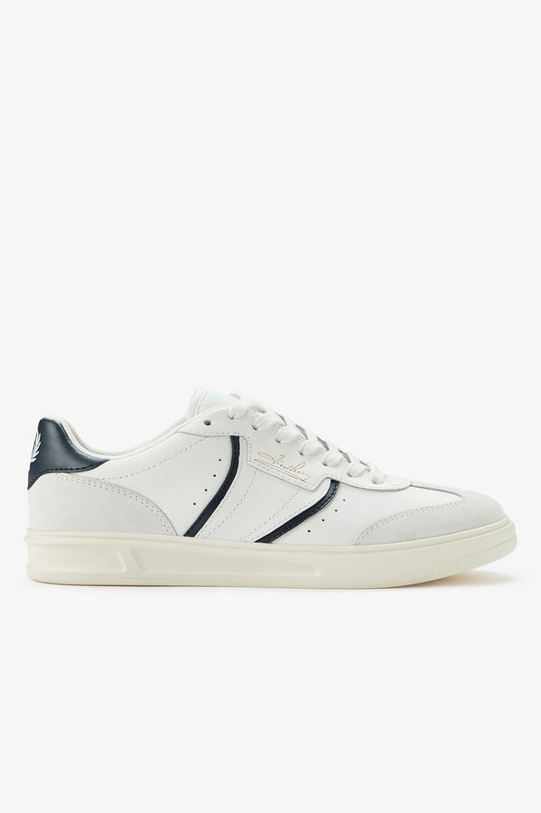 Fred Perry Zapatilla B4 embossed leather/suede Multicolor