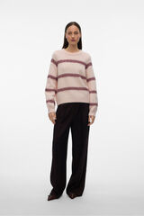 Vero Moda Jersey de punto rayas Rosa